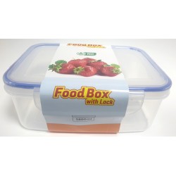CANNISTER FOOD BOX  WITH LOCK 1600 ML 