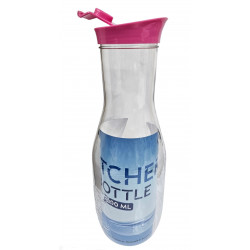 PLASTIC PITCHER /WATER BOTTLE AND LID 1.6 LT EMBOSSED