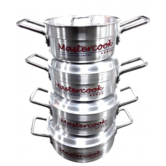OUR MASTERCOOK BRAZING 20-26CM 4PC OUR MASTERCOOK BRAZING 20-26CM 4PC
