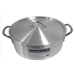 BRAZING PAN 7 MM THICK BODY  55 CM WIDE 