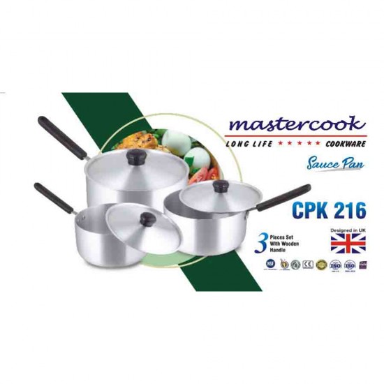 MARC PLASTIC HANDLE STEWPAN SET SIZE 16-18-20 CM HEAVY TYPE MARC PLASTIC HANDLE STEWPAN SET SIZE 16-18-20 CM HEAVY TYPE