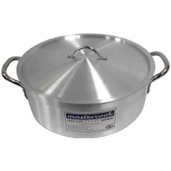 BRAZING PAN GROUND BASE HEAVY 15.7" (40CM) 7MM
