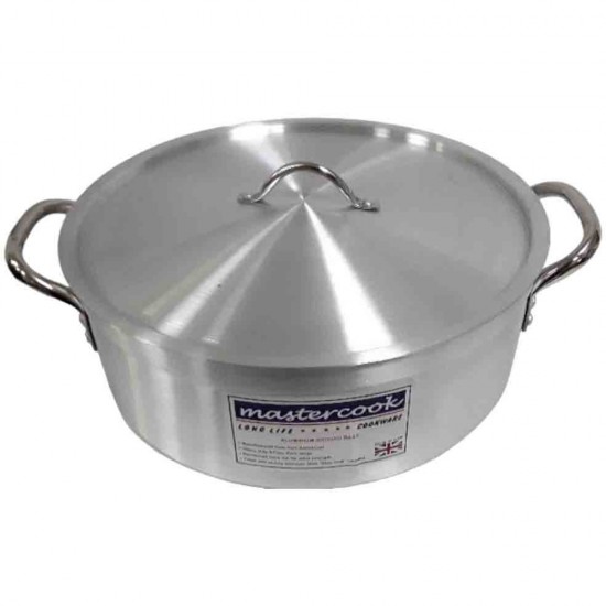 BRAZING PAN 7 MM THICK BODY  35.5 CM WIDE DEEP 14.6 CM