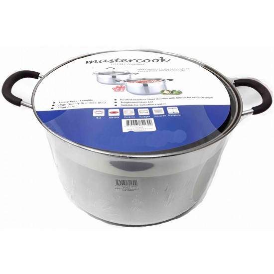 26 CM SS CASSEROLE WITH GLASS LID 26 CM SS CASSEROLE WITH GLASS LID