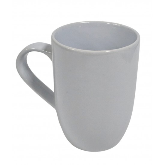 MUG PORCELAINE WHITE TALL TYPE WHITE PLAIN 12 OZ MUG PORCELAINE WHITE TALL TYPE WHITE PLAIN 12 OZ