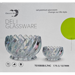 LUSTRE 7 PCS  FRUIT SET DELI GLASSWARE