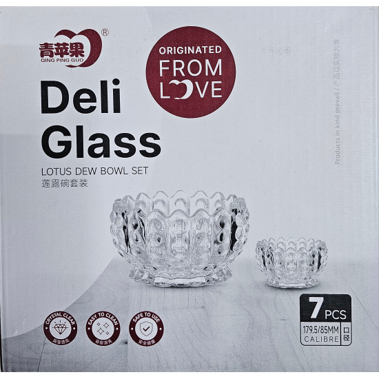 DELI BOWL SET 7 PCS 
