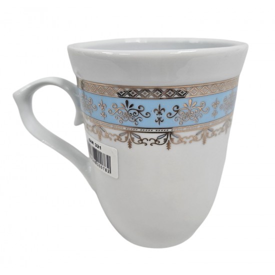 MUG PORCELAIN BLUE PRINT NUMBER 396 