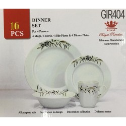 DINNER SET LINDA 16 PCS PORCELAIN  SET