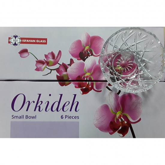 ORKIDEH GLASS BOWL SET 6 PC ORKIDEH GLASS BOWL SET 6 PC