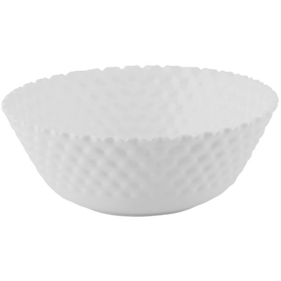 P SHAPE WHITE CEREAL BOWL 