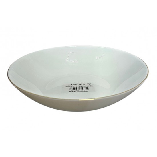 SOUP  PLATE ELEGANCE RANGE WITH GOLD LINE 20 CM