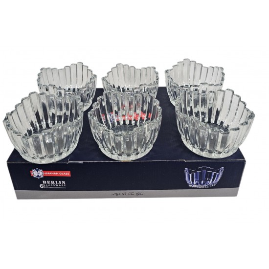BERLIN 6 PCS BOWL 11 CM WIDE  7CM HIGHT