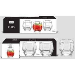 EURO GLASSES 280 ML 3 PCS