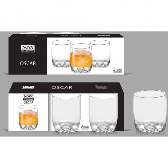 OSCAR 300 ML TUMBLER 3 PAK SET OSCAR 300 ML TUMBLER 3 PAK SET