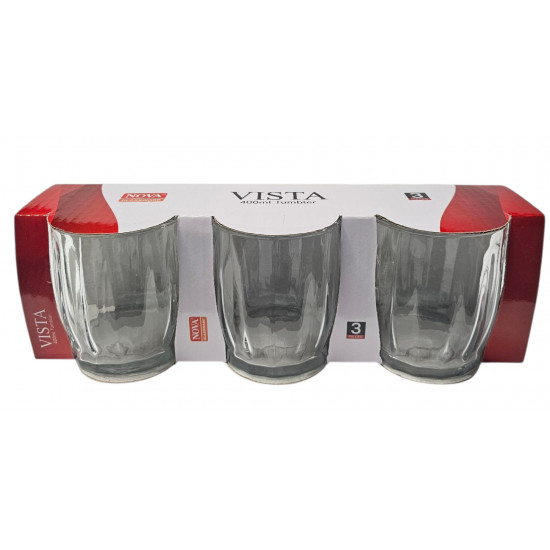 VISTA 400 ML TUMBLER PAK OF 3 PCS
