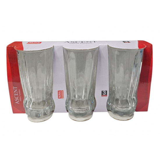 ASCENT TUMBLERS 290 ML 3 PAK GLASS