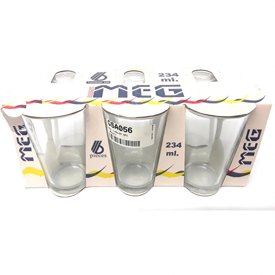 MEG TUMBLERS PAK OF 6 234 ML MEG TUMBLERS PAK OF 6 234 ML