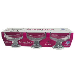 ADVENTURE  SUNDAI  CUP SET 3 PCS  SIZE 260 ML