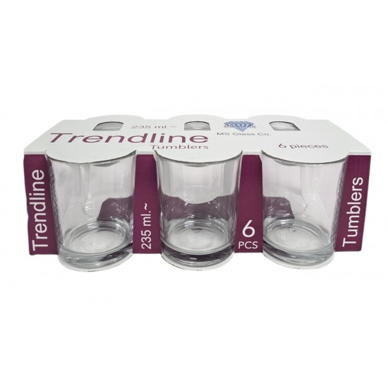 TRENDLINE SORAYA JUICE TUMBLERS SET 6 PCS TRENDLINE SORAYA JUICE TUMBLERS SET 6 PCS