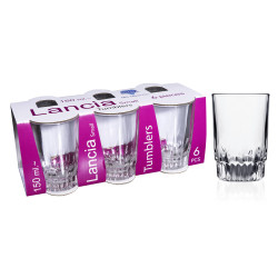 LANCIA TUMBLERS 6 PCS 150 ML