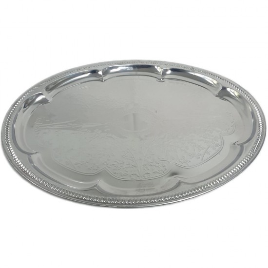 STAINLESS STEEL  CHROME PLATED  SIZE 46 CM  X 35 CM