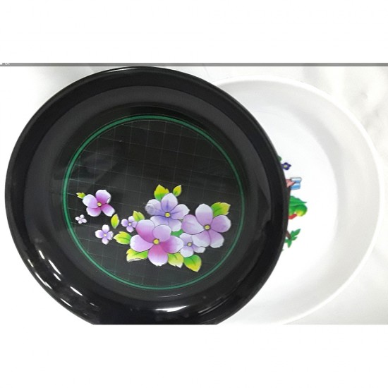 PLASTIC ROUND TRAY 35CM