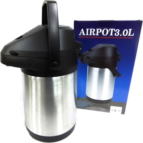 PUMP POT (AIRPORT 3LT ) STAINLESS STEEL PUMP POT (AIRPORT 3LT ) STAINLESS STEEL
