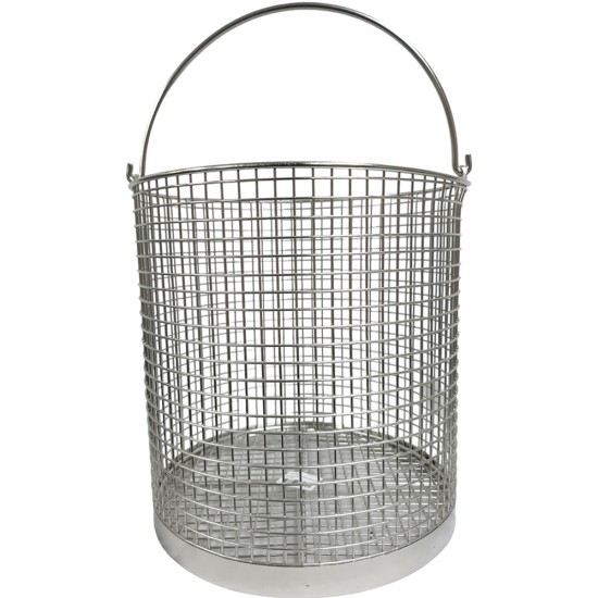 CHIP BASKET STAINLESS STEEL DEEP 30 CM WIDE  X 32 CM DEEP FOR CATERING