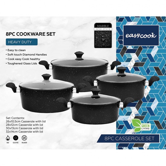 CASSEROLE SET 4 PCS SIZE 26CM-28CM-30 CM-32 CM MILD STEEL NON STICK CASSEROLE SET 4 PCS SIZE 26CM-28CM-30 CM-32 CM MILD STEEL NON STICK