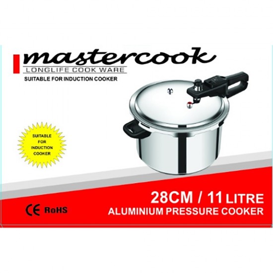 PRESURE COOKER 11 LT ALUMINIUM WITH INDUCTION BASE PRESURE COOKER 11 LT ALUMINIUM WITH INDUCTION BASE