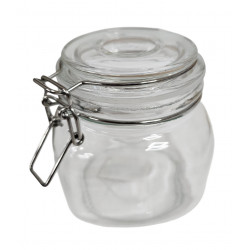 JAR SQUARE WITH LOCKING LID SIZE 800 ML