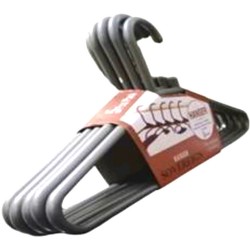 5PC PLASTIC COAT HANGER