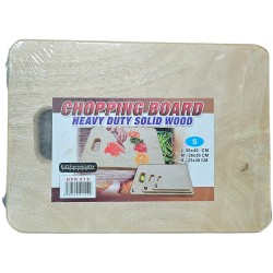 SMALL THICK WOODEN CHOPPING BOARD 23X30 CM