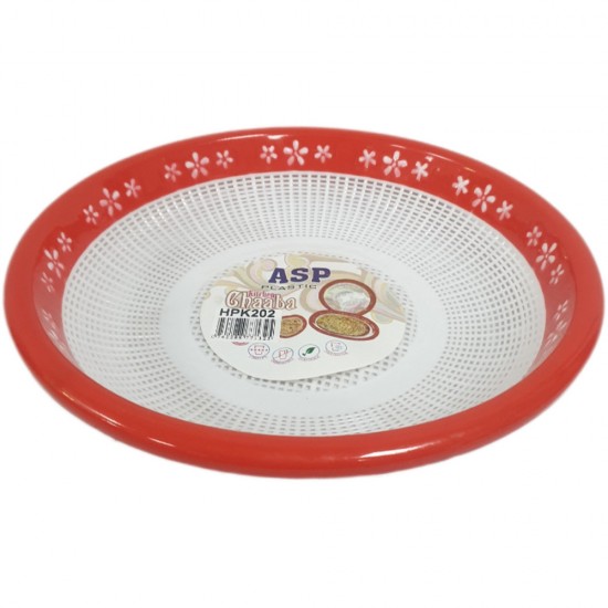 ROTI CHAB PLASTIC DISH 12 INCH MIX COLOURS