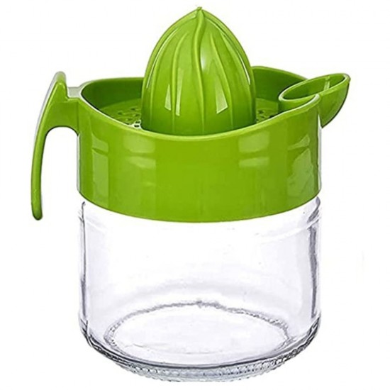 GLASS LEMON SQUEEZER 330CC