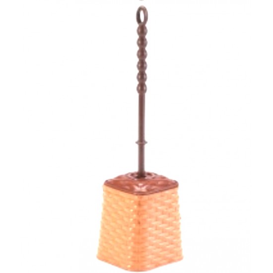 TOILET BRUSH HOLDER IN RATTEN PLASTIC TOILET BRUSH HOLDER IN RATTEN PLASTIC