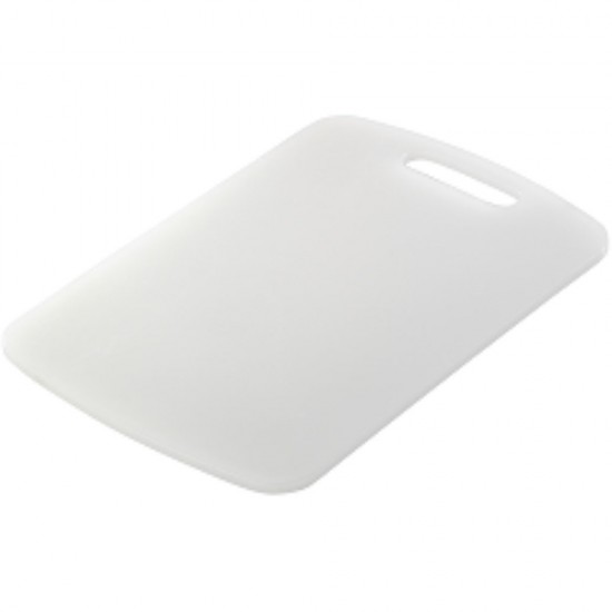 PLASTIC CHOPPING BOARD 23 X 37 CM WHITE PLASTIC CHOPPING BOARD 23 X 37 CM WHITE