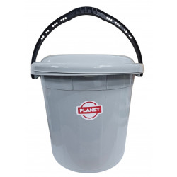 BUCKET WITH LID 20 LITRE PLANET