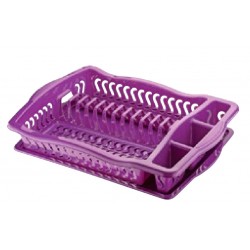 DISH DRAINER & TRAY ASSORTED COLOURES