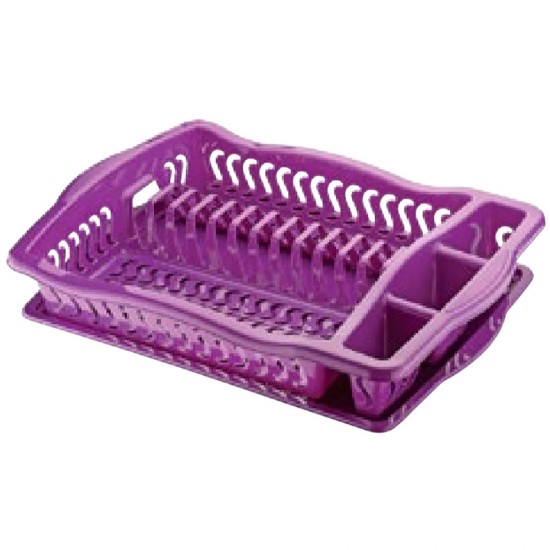 DISH DRAINER & TRAY ASSORTED COLOURES DISH DRAINER & TRAY ASSORTED COLOURES