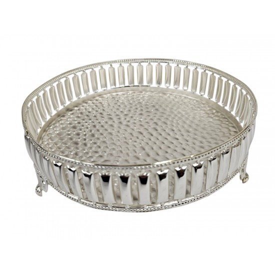 ALTIN TRAY WITH ACRYLIC LID SILVER SIZE 15 CM ALTIN TRAY WITH ACRYLIC LID SILVER SIZE 15 CM
