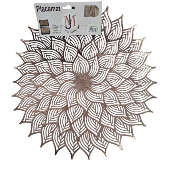 PLACE MAT LEAF SHAPE 38 CM 