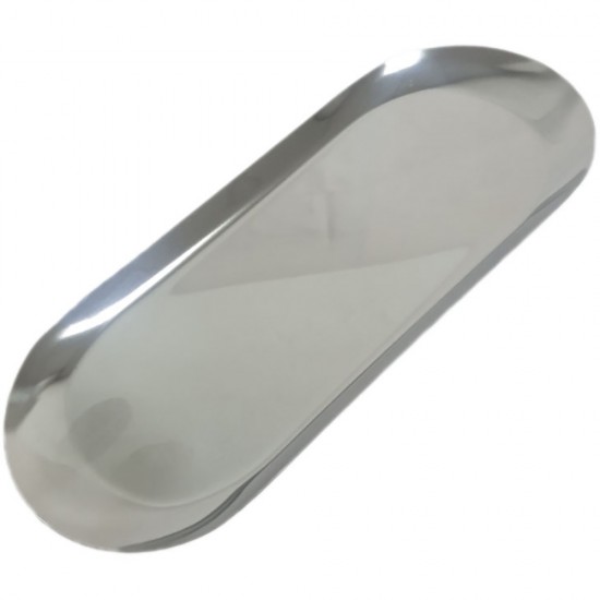 OBLONG TRAY SMALL STAINLESS STEEL 22CM X 9 CM