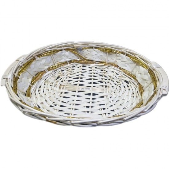 BASKET LARGE OVAL TYPE SIZE 54 X 39 CM BASKET LARGE OVAL TYPE SIZE 54 X 39 CM