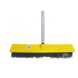 BRUSH LARGE OUTDOOR HEAVY DUTY  SIZE 130 X 45 CM YELLOW