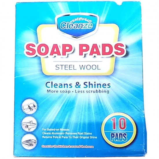 SOAP FILLED PADS 10PCS PAK IN BOX