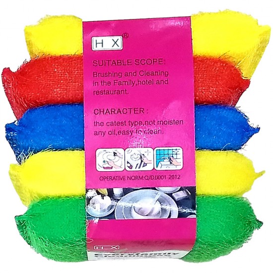 SCRUBBER 5 PCS SET IN PAKS