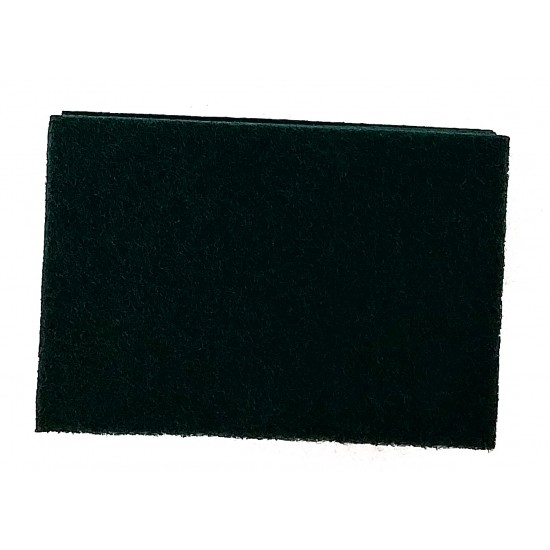 GREEN SCOURER COMMERCIAL FOR RESTAURANTS ETC SIZE 15 X 22 X 8 CM THICK TYPE