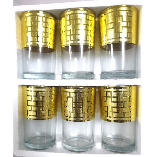 6 PCS GLASSE SET MIX COLOURS IN CTN 6 PCS GLASSE SET MIX COLOURS IN CTN